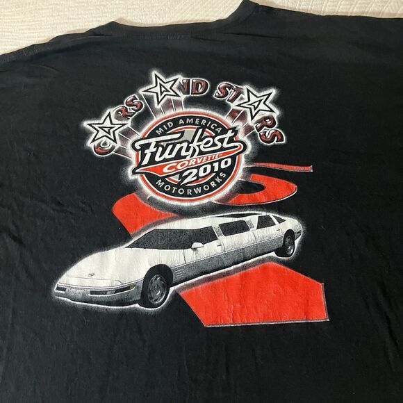 Corvette Mid America Motorworks Funfest 2010 2XL T-Shirt - Picture 4 of 7